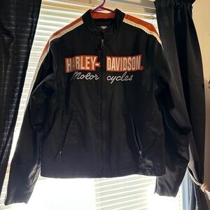 Harley Davidson jacket. Little wear on collar. Like new otherwise!